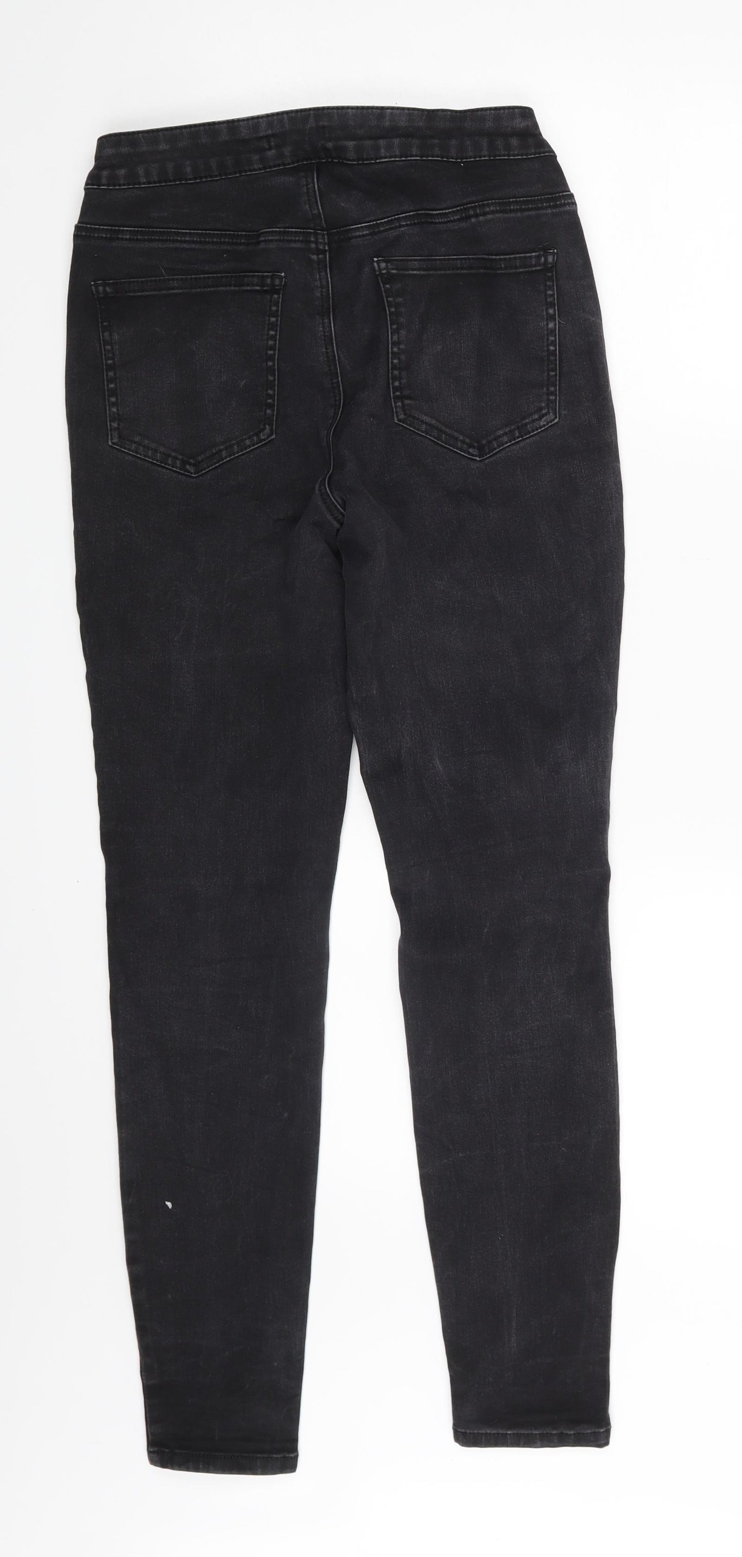 TU Womens Grey  Denim Skinny Jeans Size 12 L26 in