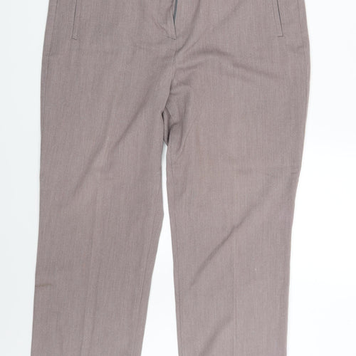 M&S Womens Purple   Trousers  Size 14 L24 in