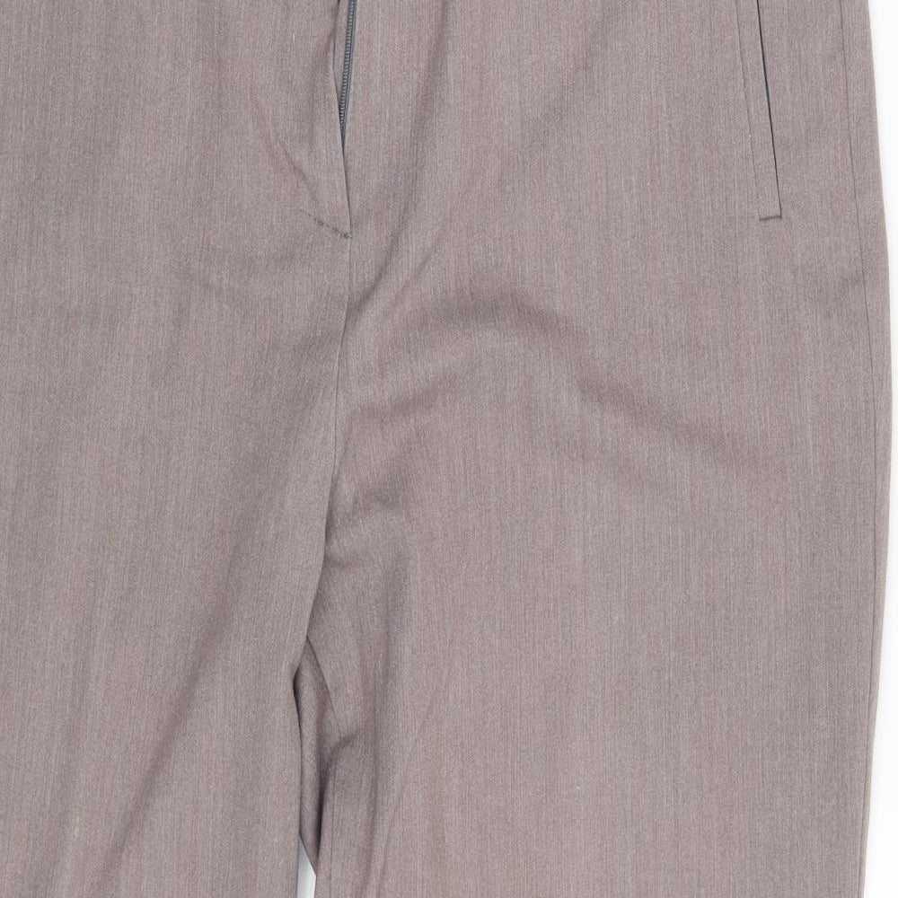 M&S Womens Purple   Trousers  Size 14 L24 in