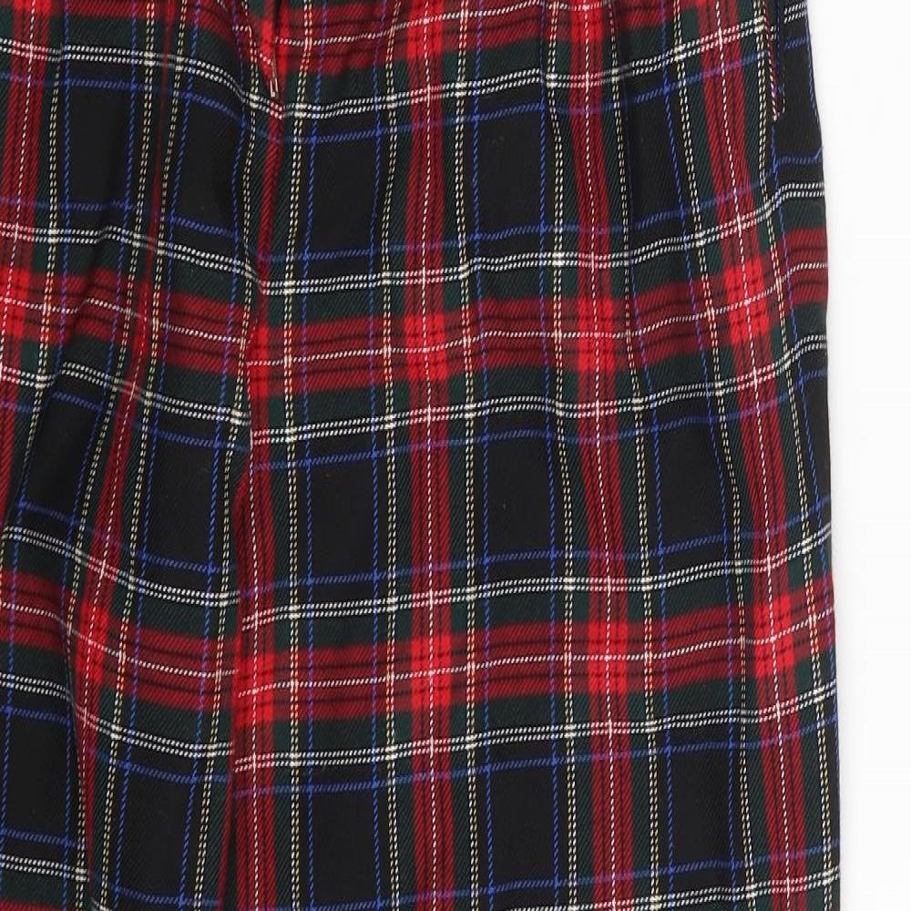 Preworn Womens Multicoloured Check  Sweatpants Trousers Size M L28 in