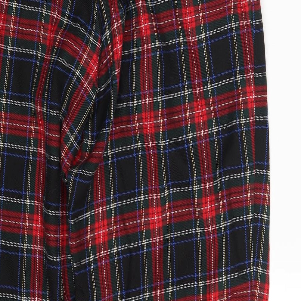 Preworn Womens Multicoloured Check  Sweatpants Trousers Size M L28 in