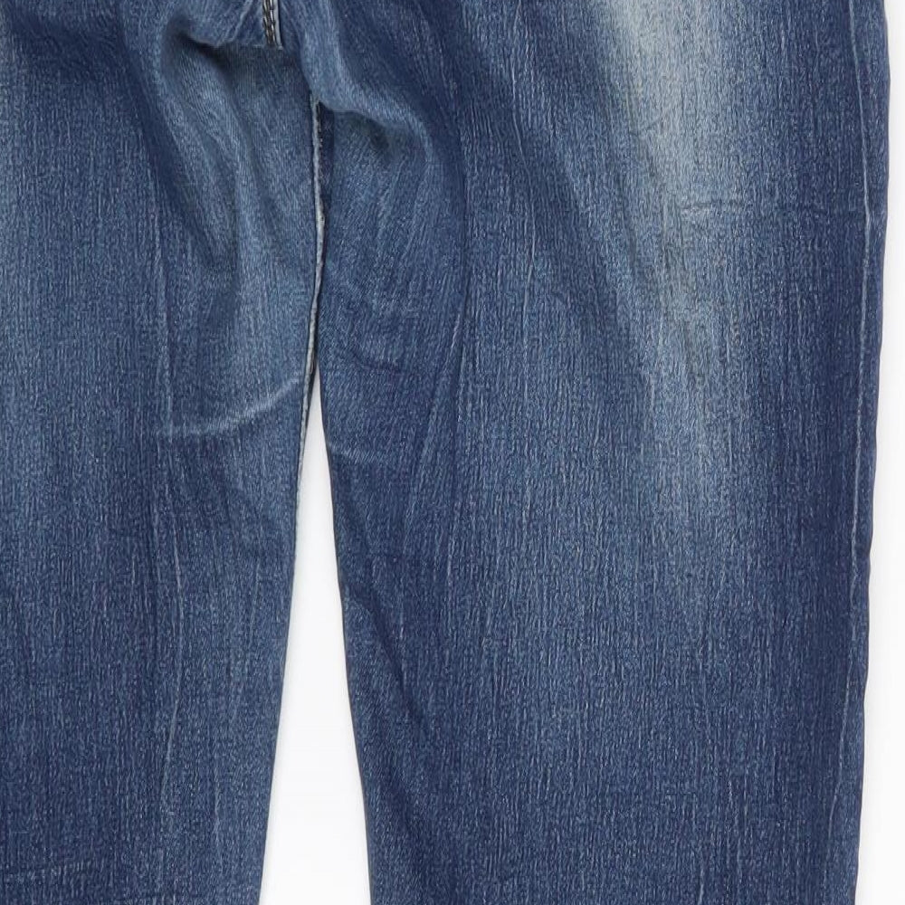 NP Womens Blue  Denim Skinny Jeans One Size L30 in