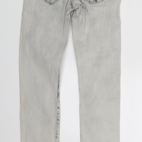Indian Blue Jeans Womens White  Denim Skinny Jeans One Size L27 in