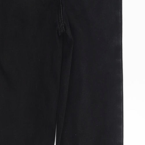 Denim Co. Womens Black  Denim Skinny Jeans Size 8 L26 in