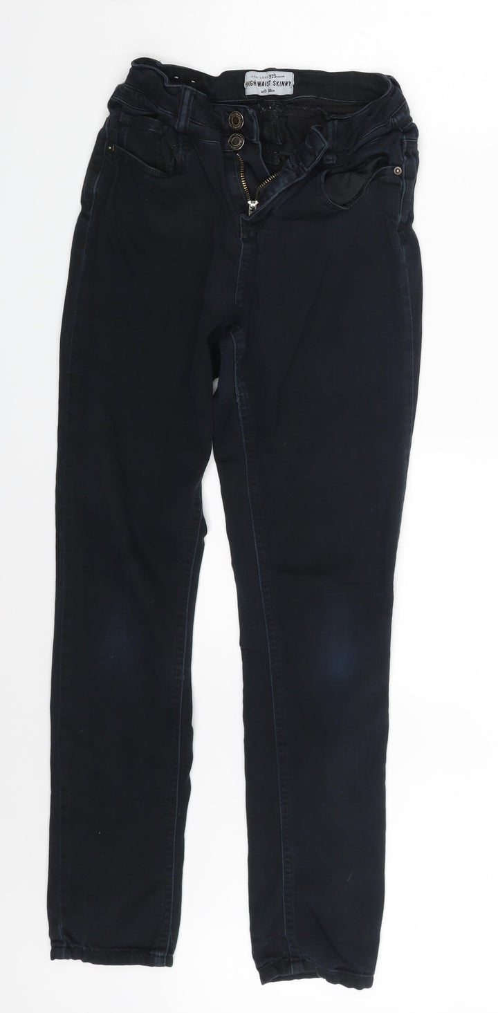 New Look Girls Black  Denim Skinny Jeans Size 13 Years