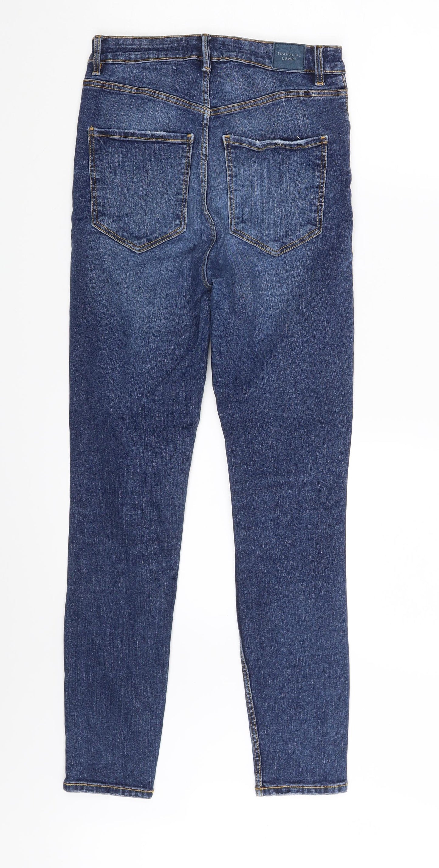 Zara Womens Blue  Denim Skinny Jeans Size 8 L25 in