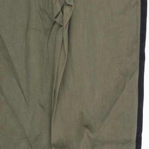 Denim Co. Womens Brown Striped Denim Skinny Jeans Size 12 L26 in