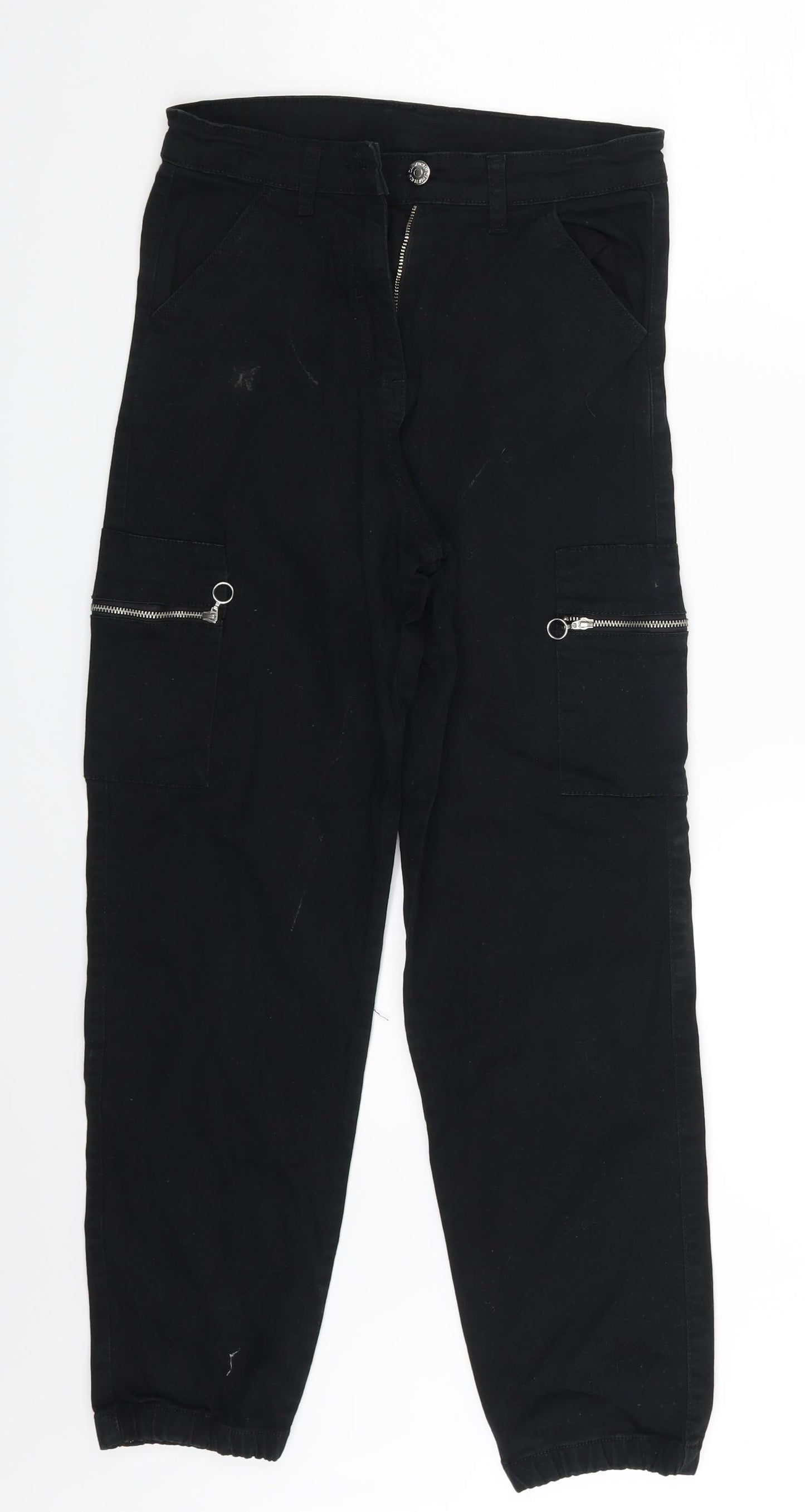 Candy Womens Black   Jogger Trousers Size 14 L24 in