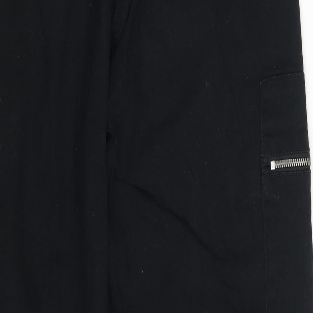 Candy Womens Black   Jogger Trousers Size 14 L24 in
