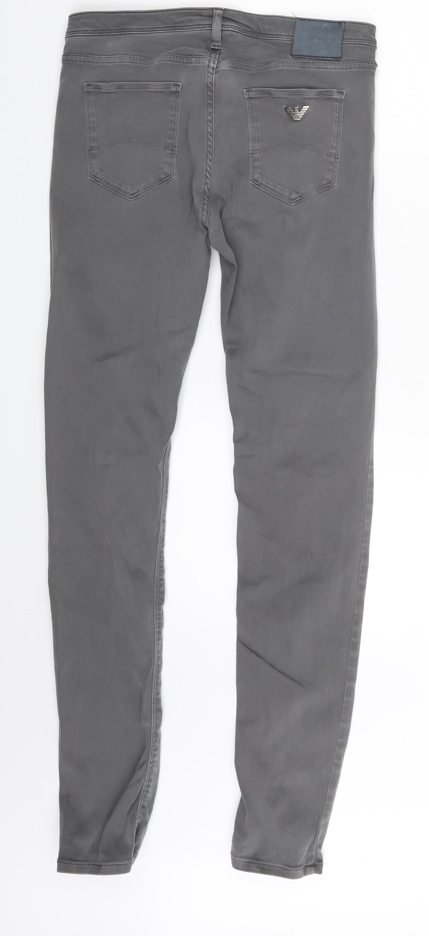 Armani Jeans  Womens Grey  Denim Skinny Jeans One Size L28 in