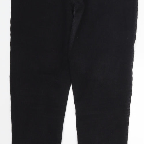 LYLA Womens Black  Denim Skinny Jeans Size 14 L27 in