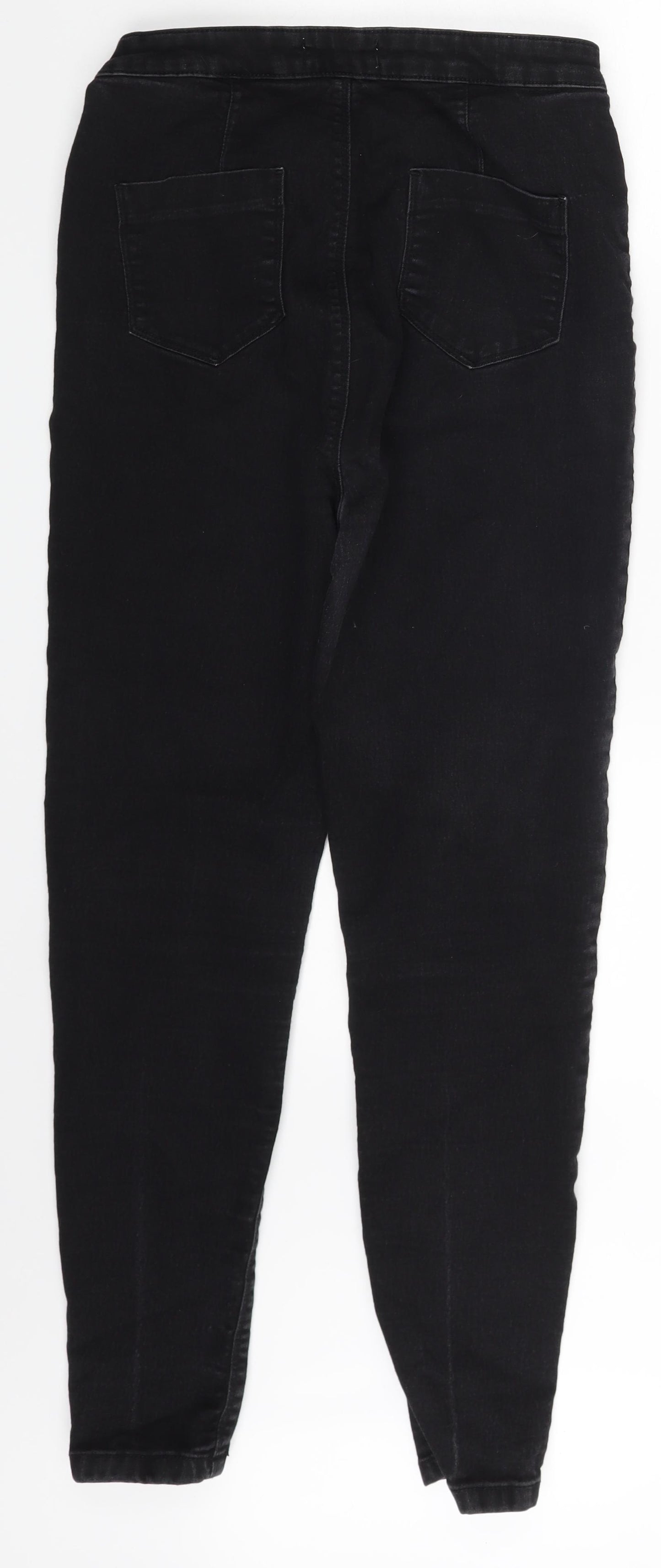 LYLA Womens Black  Denim Skinny Jeans Size 14 L27 in