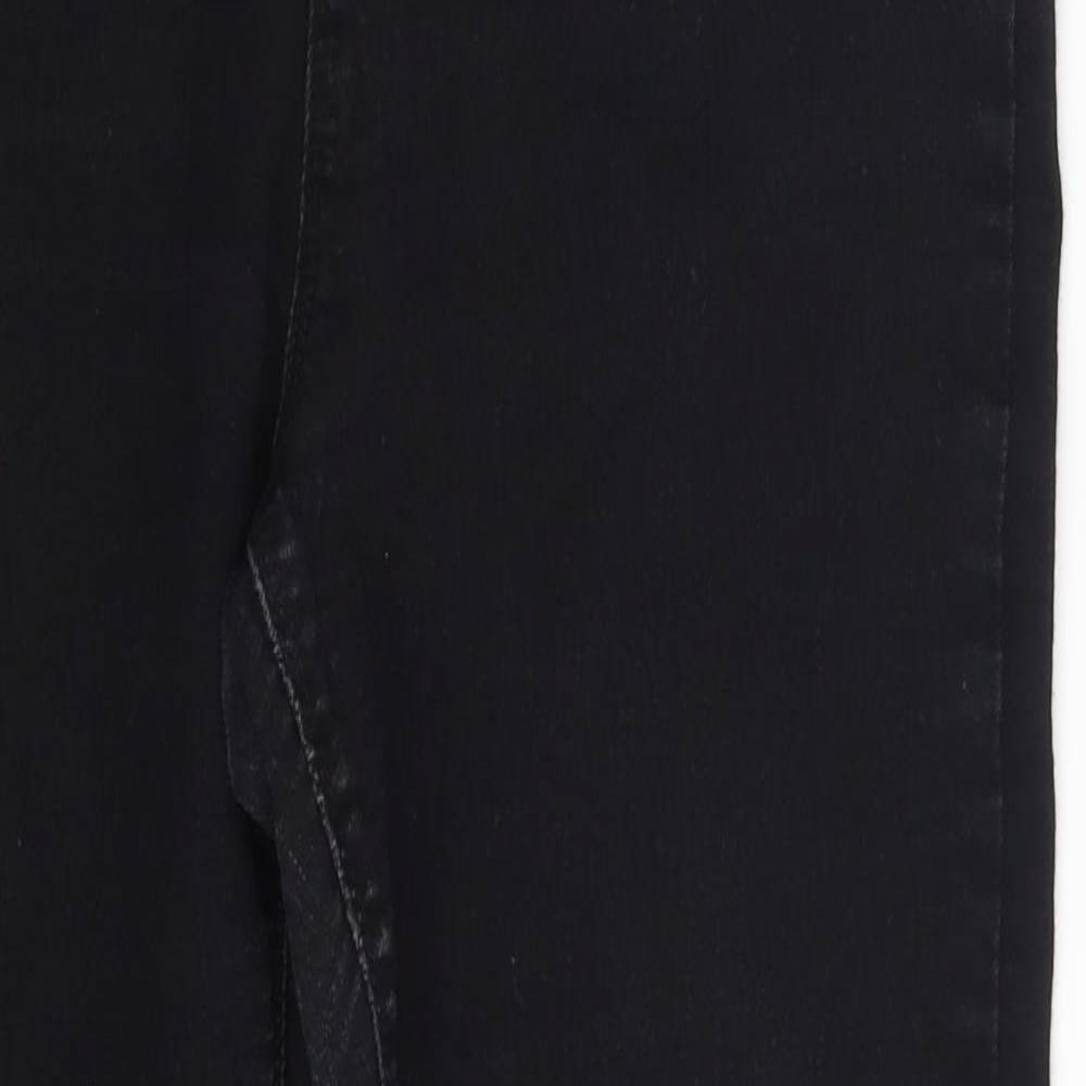 LYLA Womens Black  Denim Skinny Jeans Size 14 L27 in