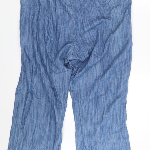 Being Casual Womens Blue   Cut-Off Shorts Size 20 - Inside Leg 22in