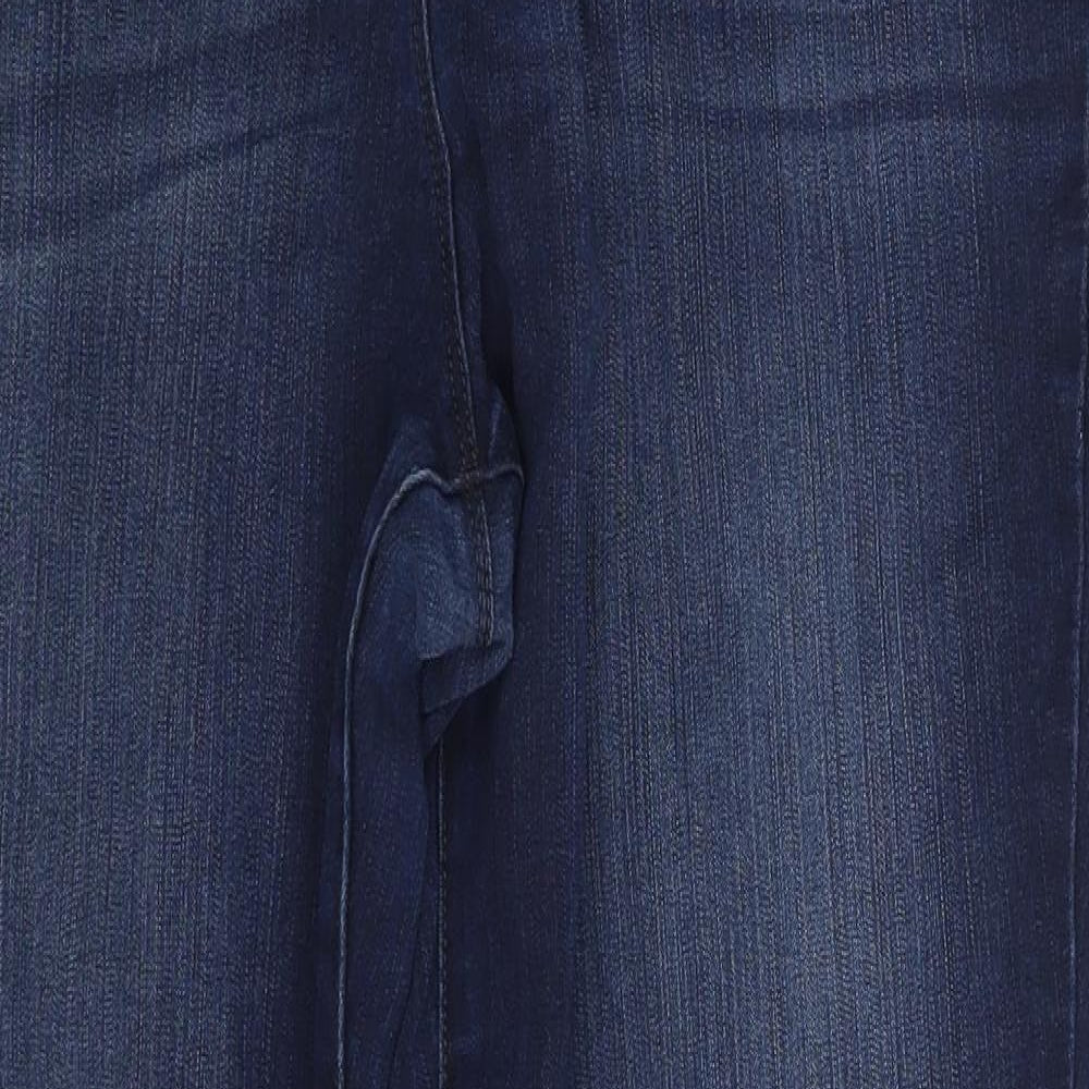 NEXT Womens Blue  Denim Skinny Jeans Size 16 L28 in