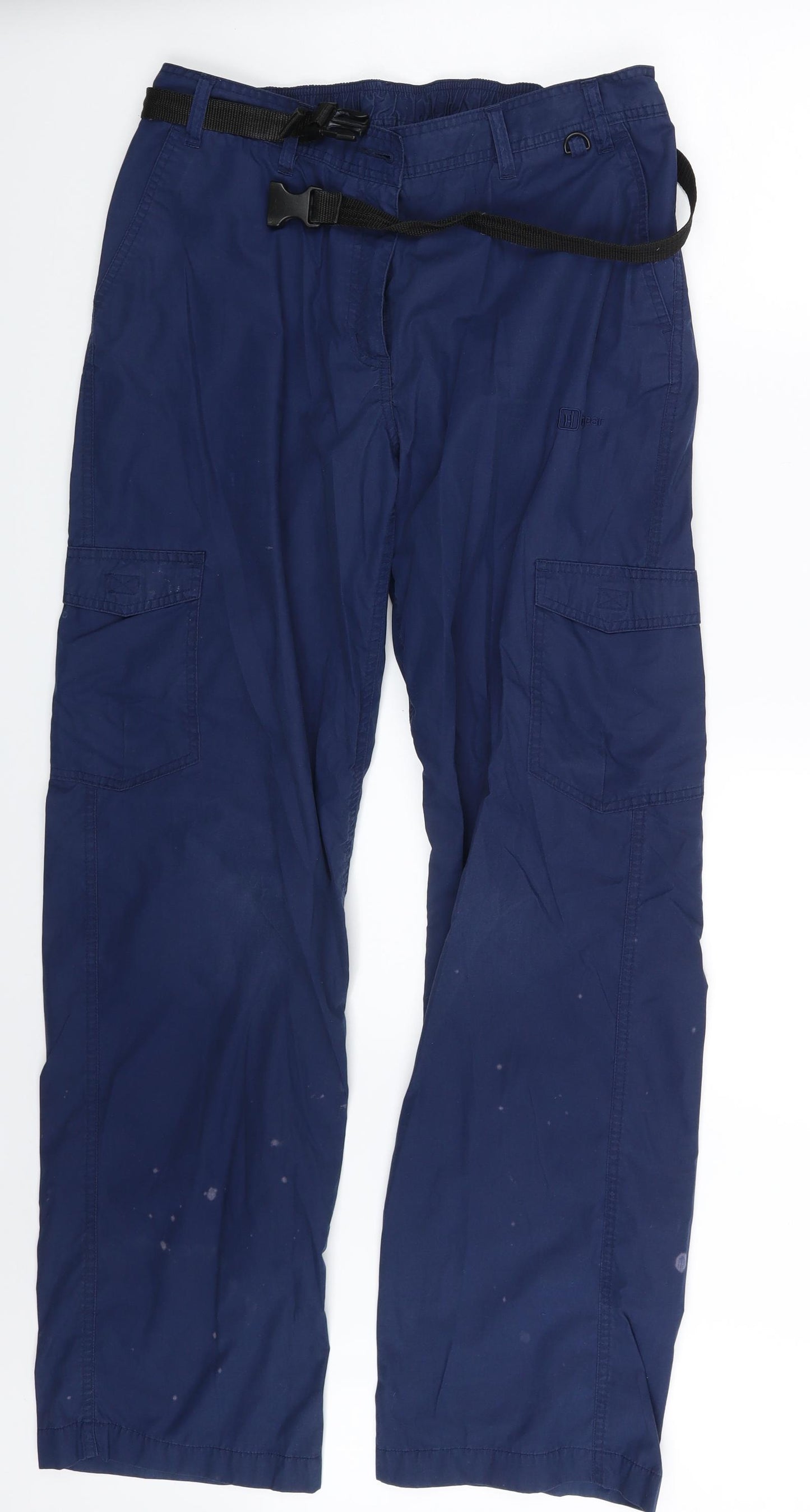 HIGEAR Womens Blue   Carpenter Trousers Size 14 L31 in