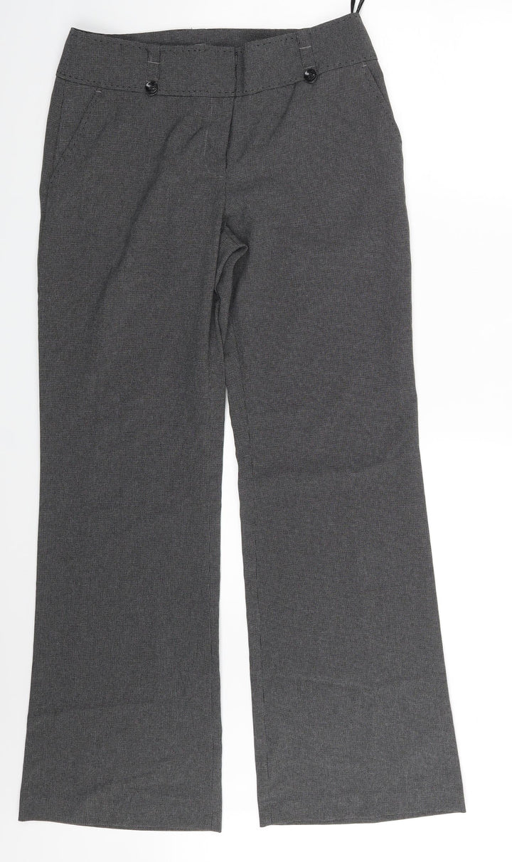 Atmosphere Womens Grey   Trousers  Size 12 L30 in