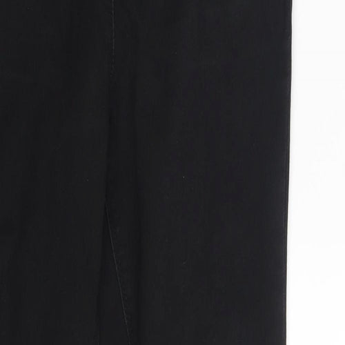 Papaya Womens Black  Denim Skinny Jeans Size 8 L25 in