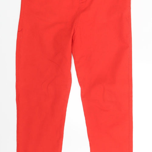 Primark Womens Orange   Jegging Leggings Size 14 L23 in