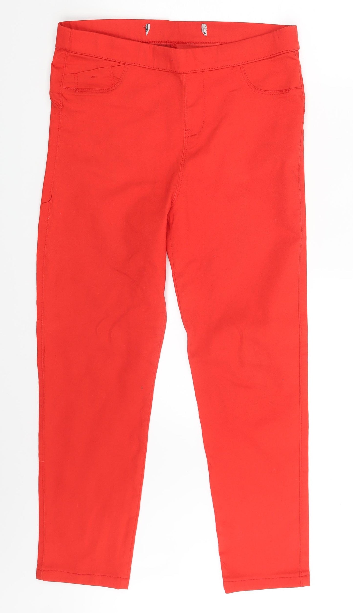 Primark Womens Orange   Jegging Leggings Size 14 L23 in