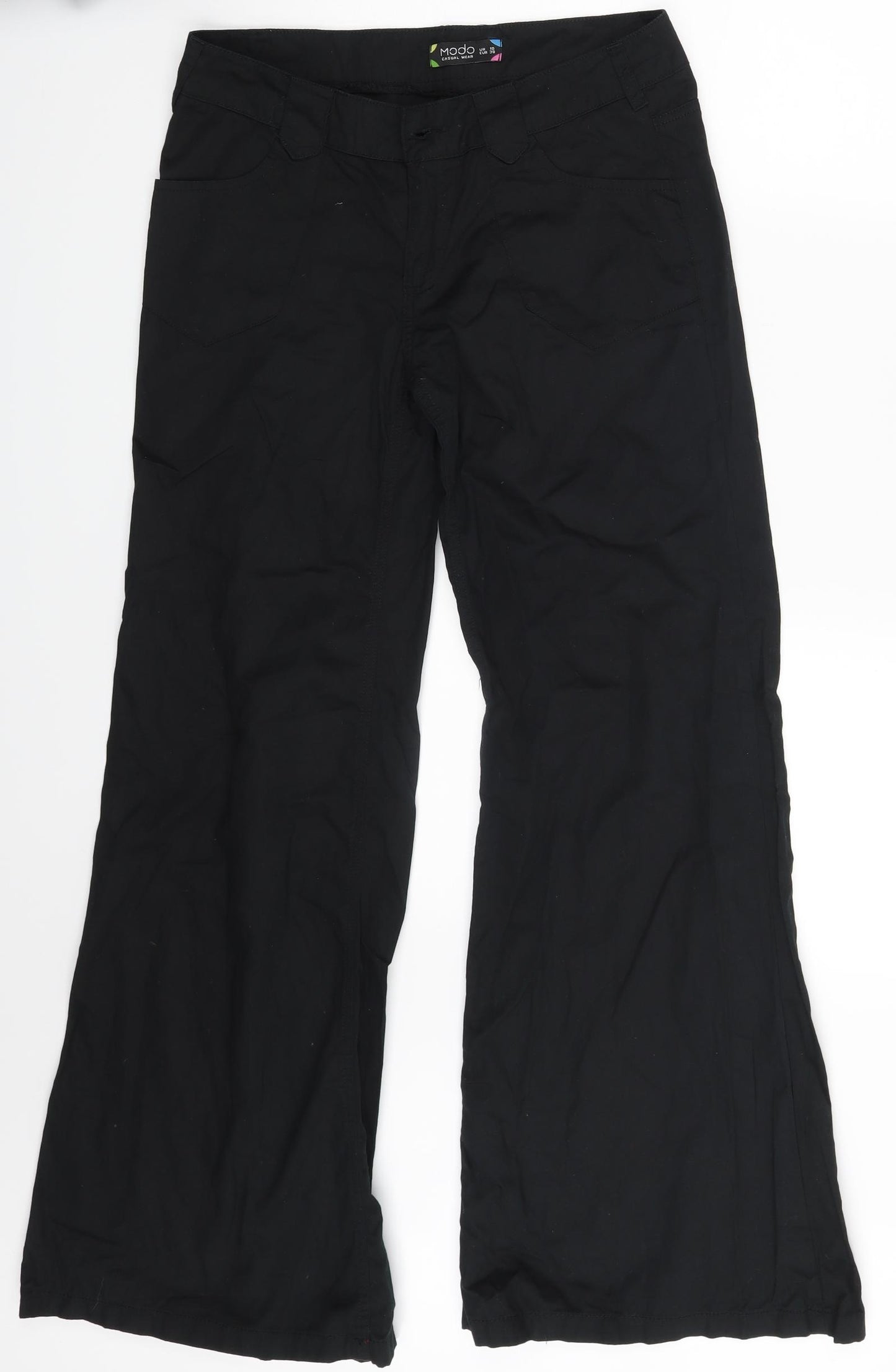 Moda Womens Black   Sweatpants Trousers Size 10 L29 in