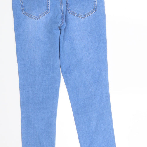 Very Womens Blue  Denim Skinny Jeans Size 10 L27 in