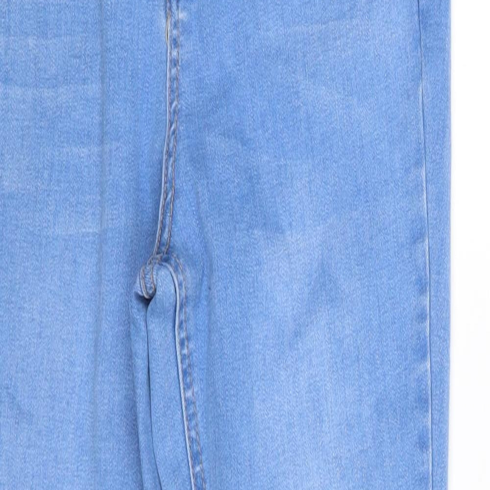 Very Womens Blue  Denim Skinny Jeans Size 10 L27 in