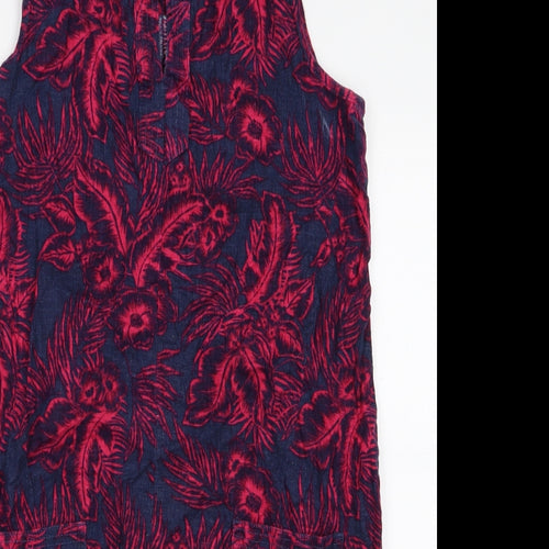 NEXT Womens Blue Floral  A-Line  Size 16