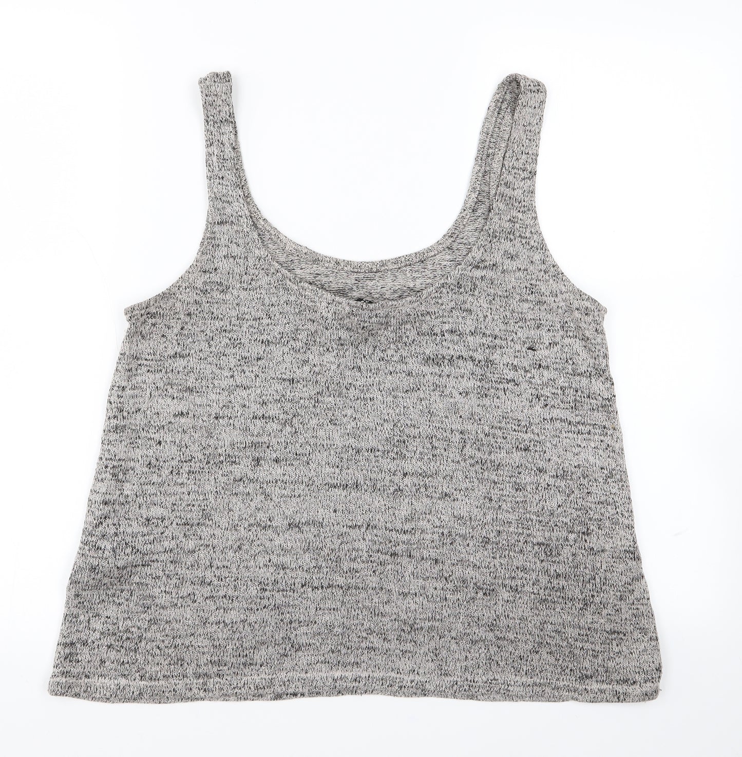 Divided Womens Grey   Basic Tank Size M