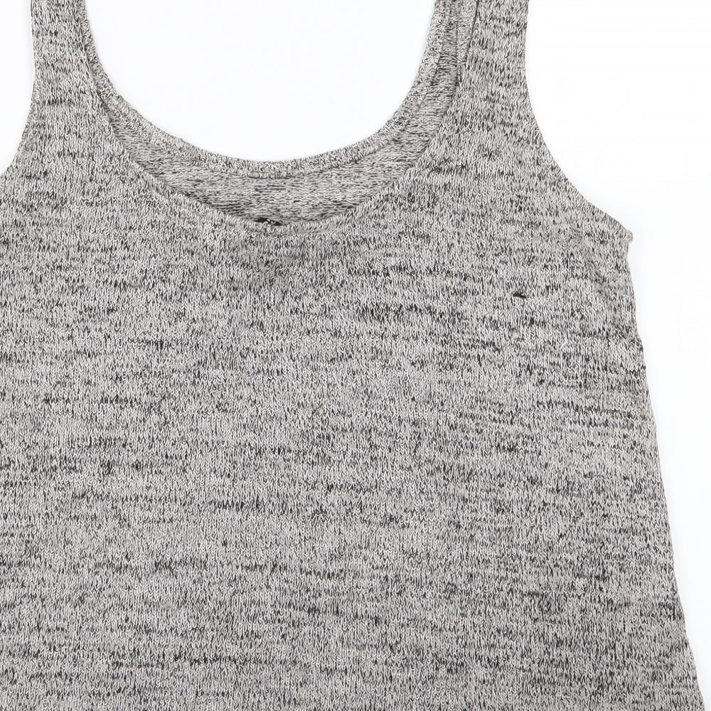 Divided Womens Grey   Basic Tank Size M