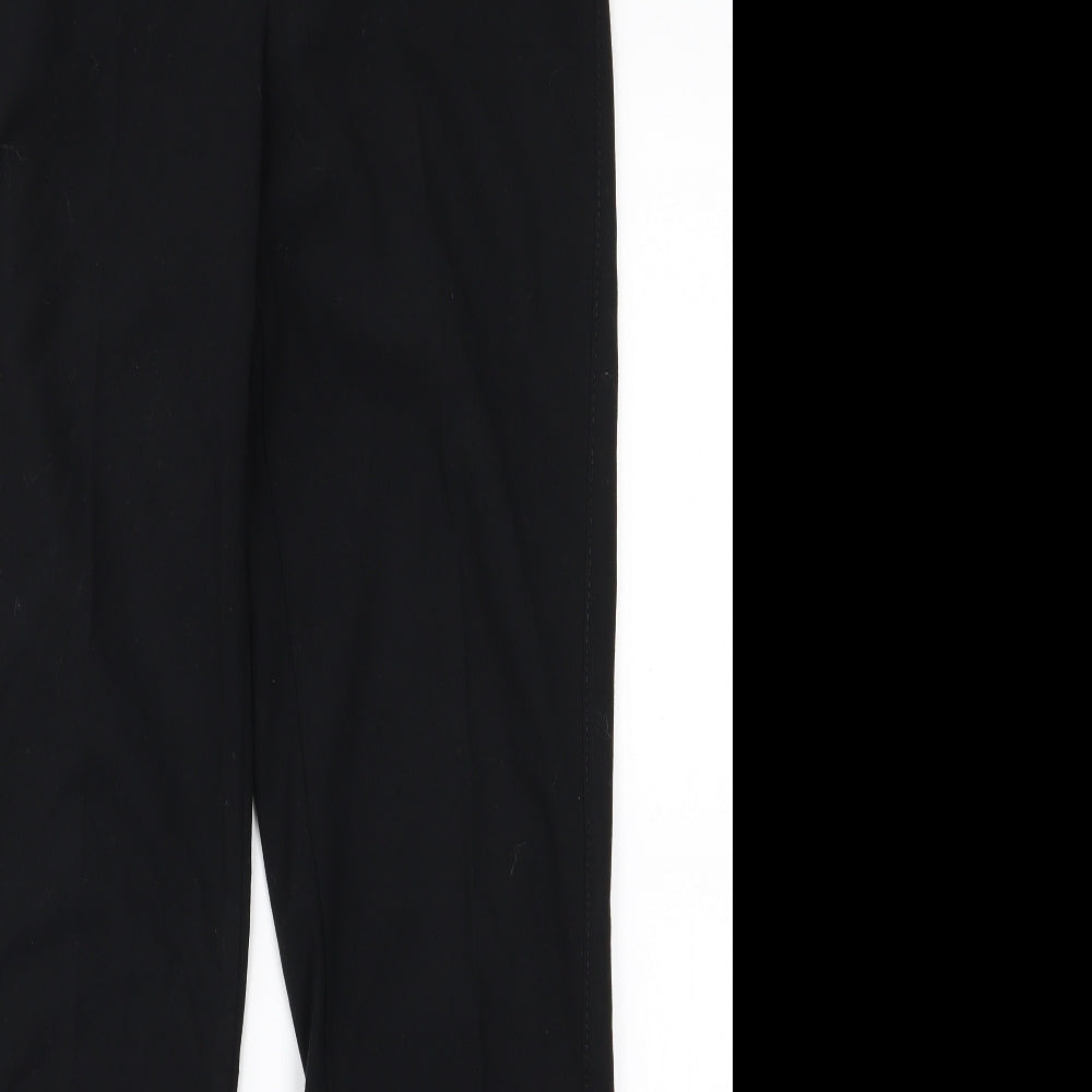 M&S Collection Womens Black   Trousers  Size 8 L27 in