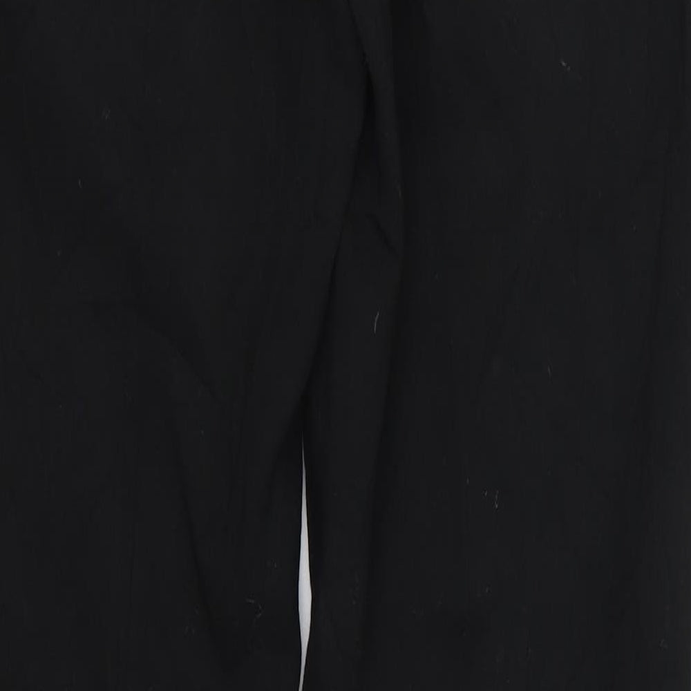 NEXT Womens Black   Trousers  Size 8 L27 in