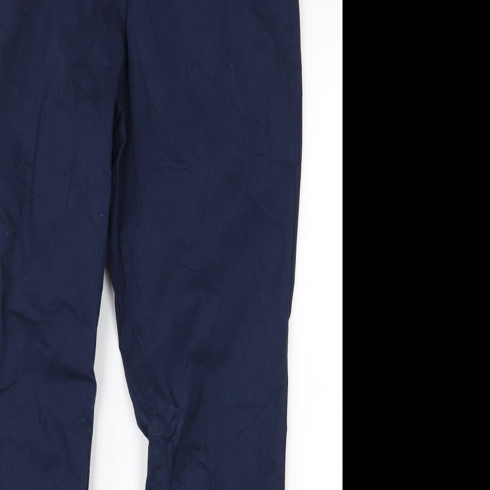 Primark Womens Blue   Chino Trousers Size 8 L25 in