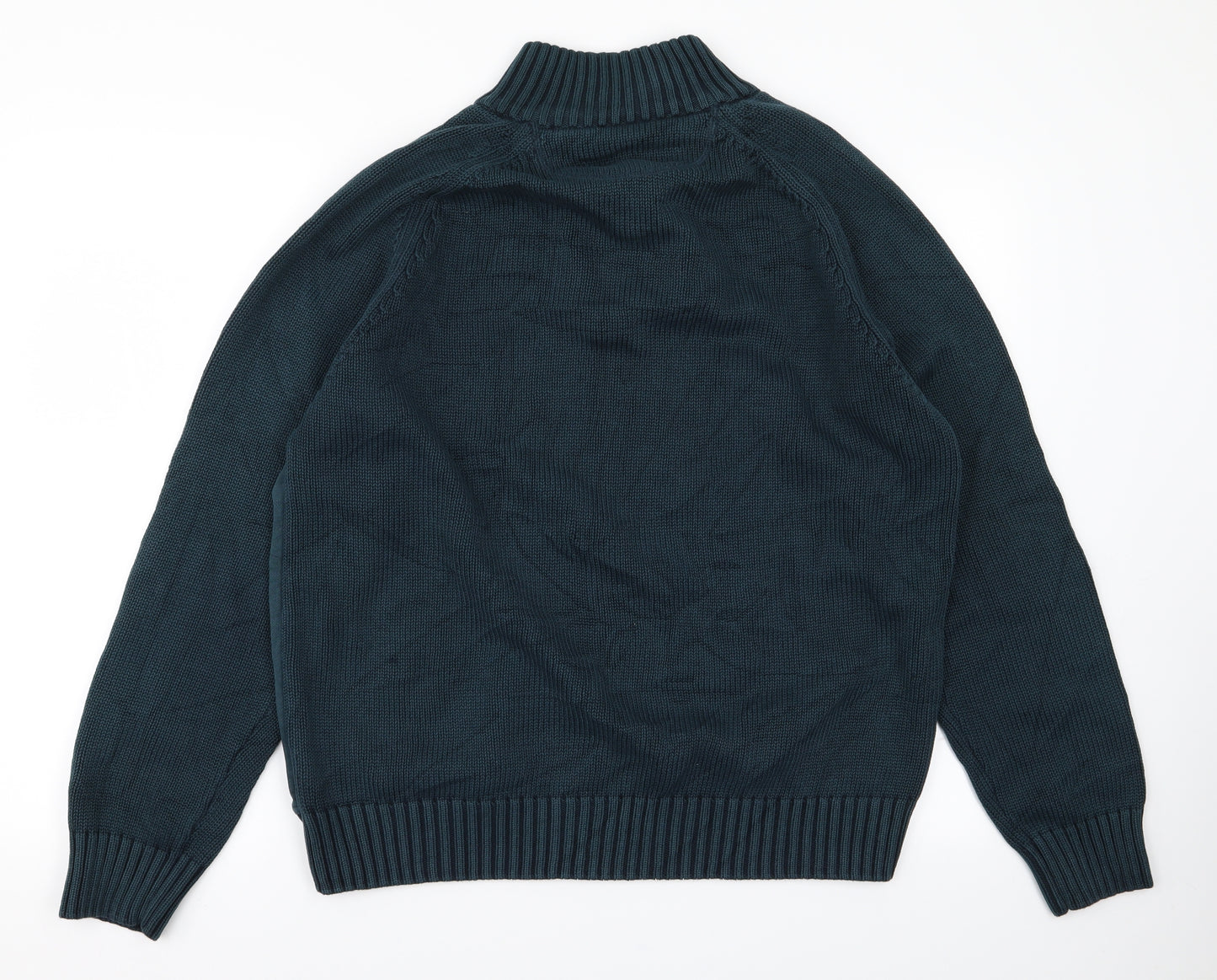 Blue Harbour Mens Green   Pullover Sweatshirt Size L