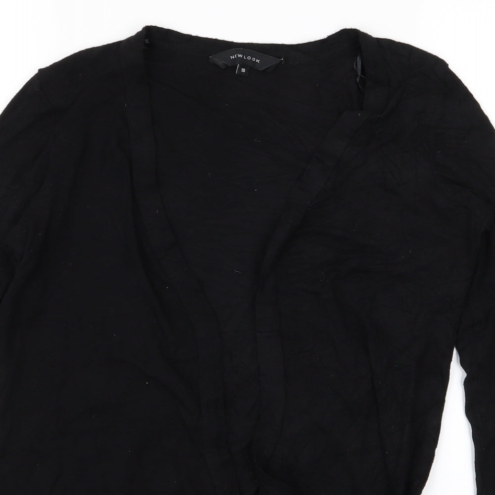New Look Womens Black   Cardigan Jumper Size 10