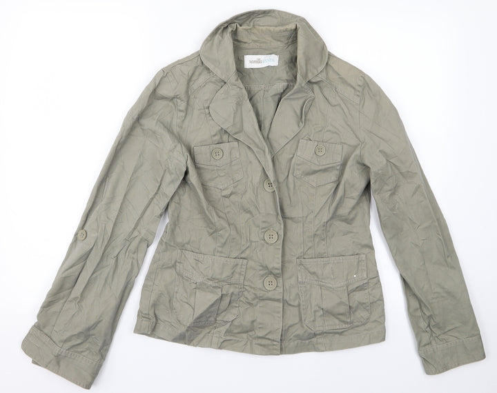 BHS Womens Green Jacket Size 10