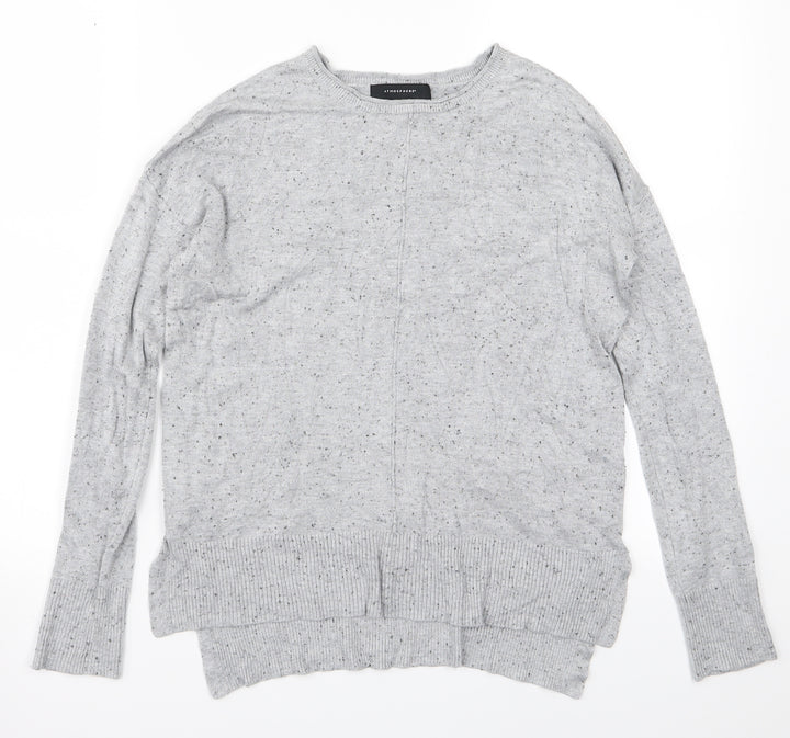 Atmosphere Womens Grey  Knit Pullover Jumper Size 8