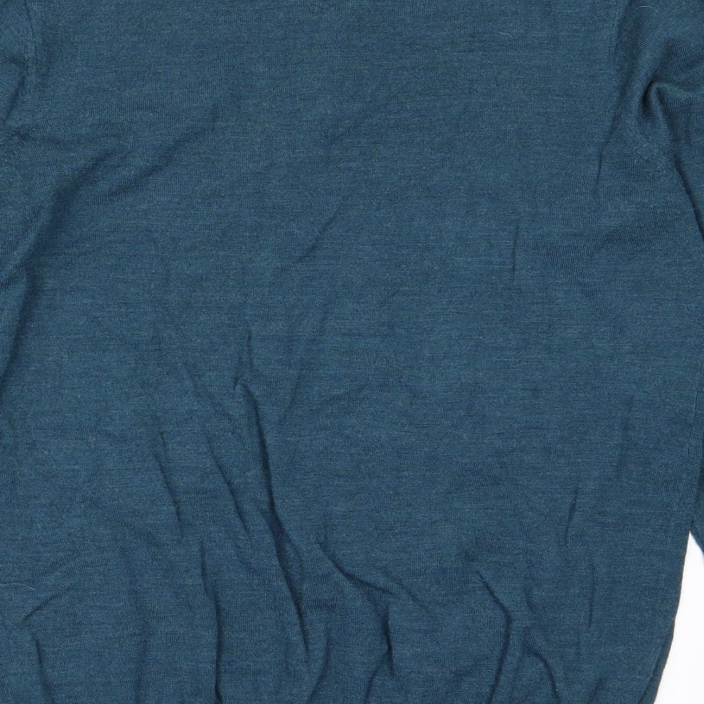 Linea Mens Green  Knit  T-Shirt Size M
