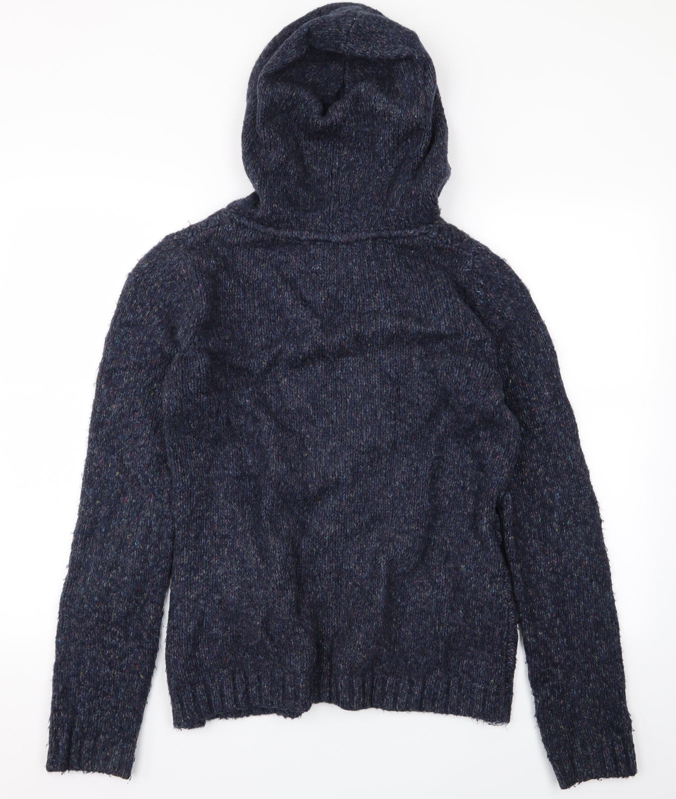 Fatface Womens Blue  Knit Cardigan Jumper Size 12