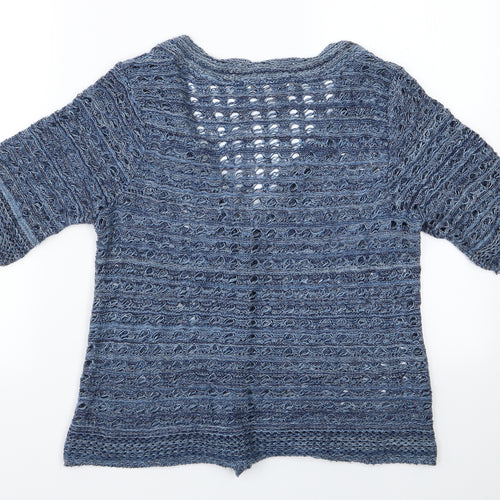 Christopher & Banks Womens Blue   Cardigan Jumper Size S