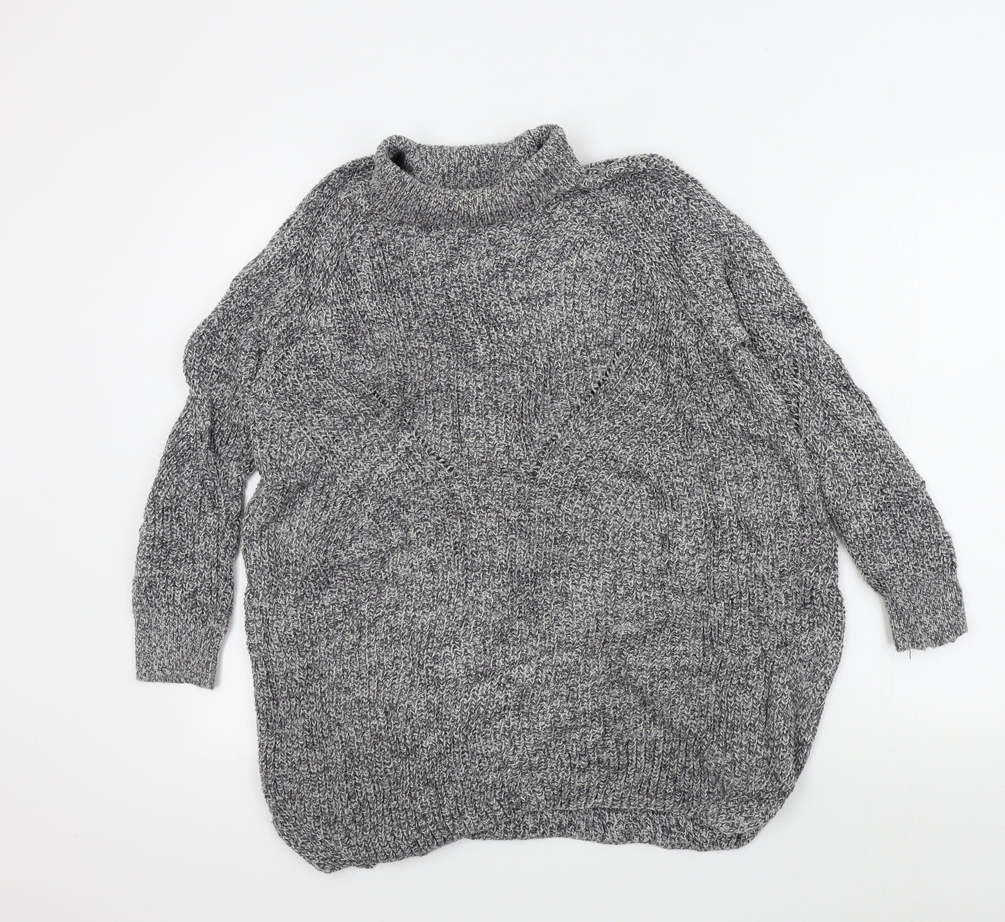 Topshop Womens Grey   Pullover Jumper Size 6