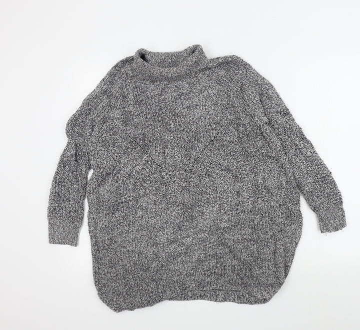 Topshop Womens Grey   Pullover Jumper Size 6