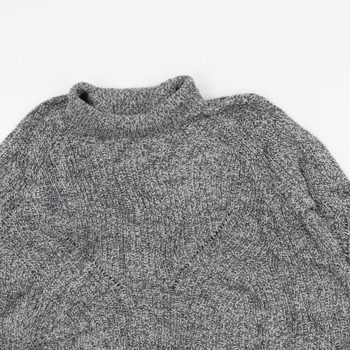 Topshop Womens Grey   Pullover Jumper Size 6