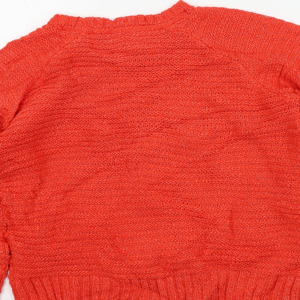 falmer Womens Red   Pullover Jumper Size S