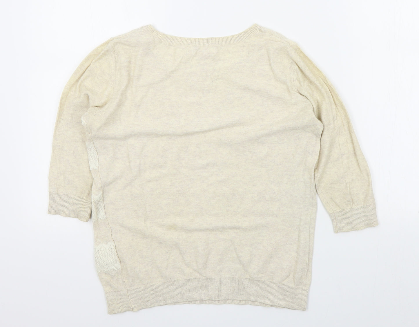 New Look Womens Beige   Pullover Jumper Size S
