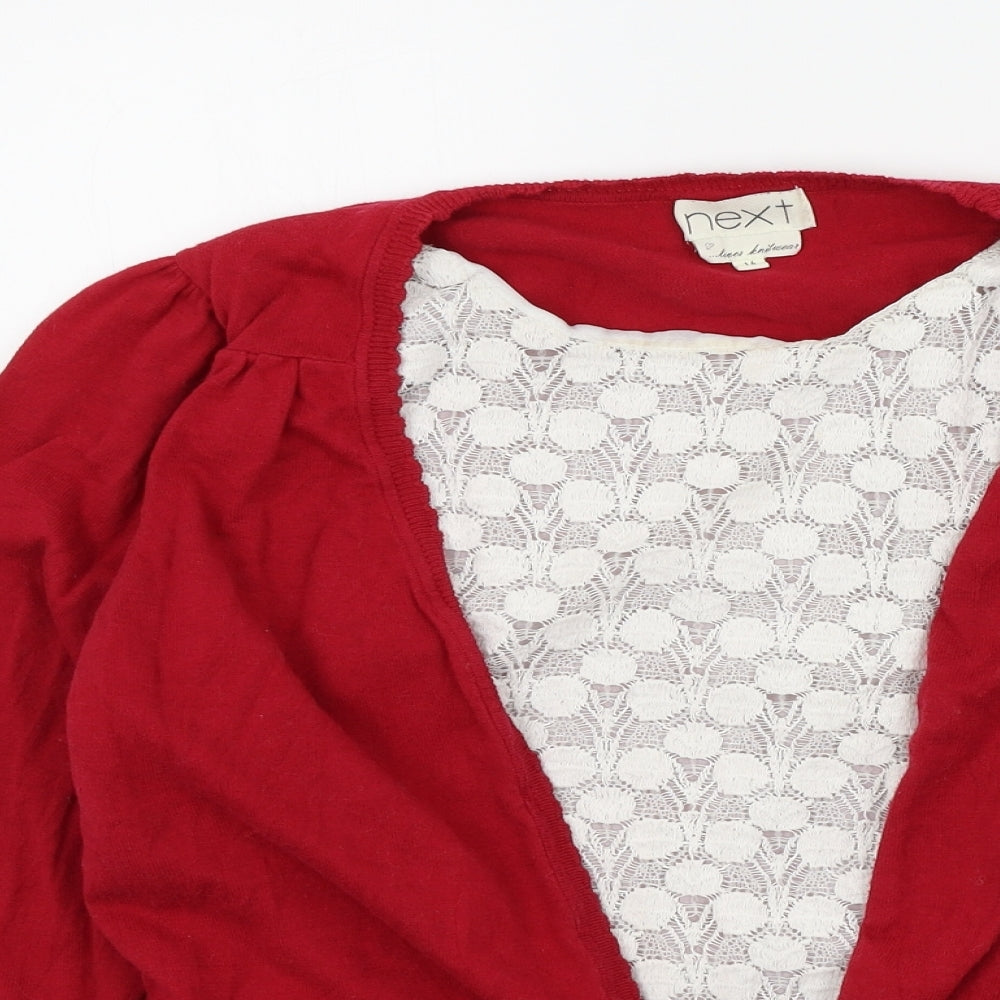 NEXT Womens Red   Pullover Jumper Size 16