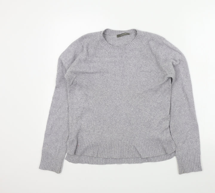 Oasis Womens Grey Pullover Jumper Size M