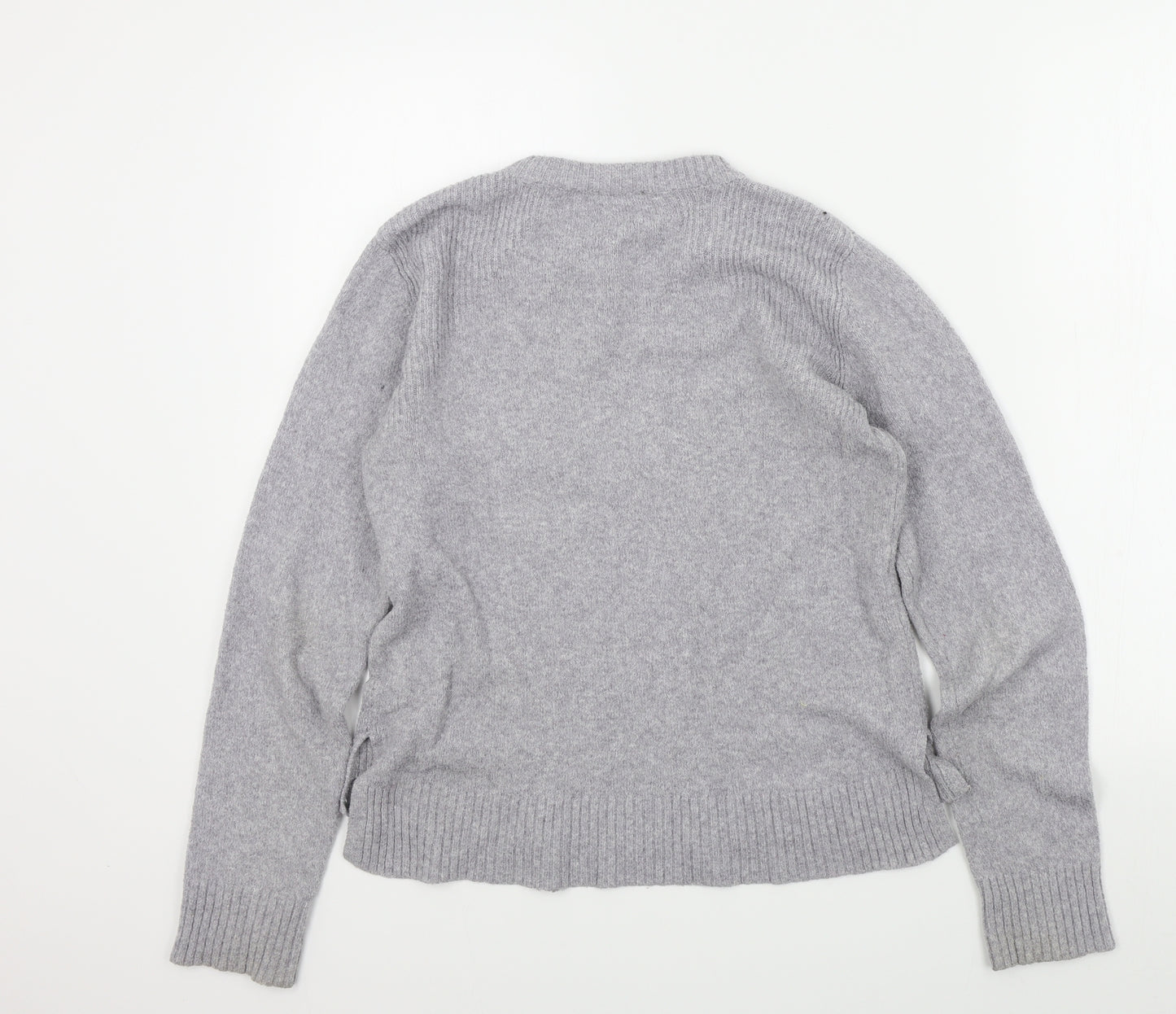 Oasis Womens Grey   Pullover Jumper Size M