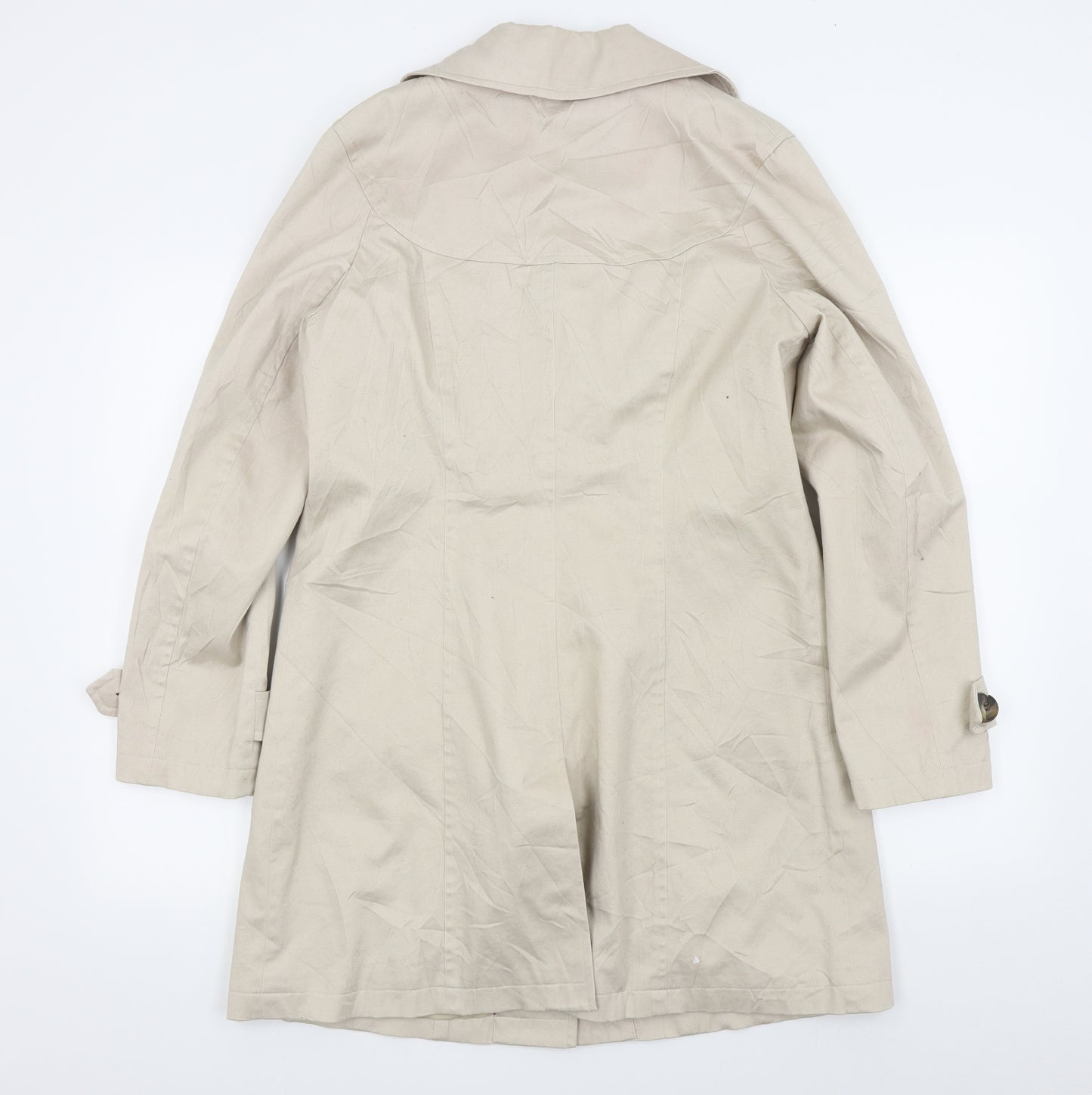 John Lewis Womens Beige   Anorak Jacket Size 14