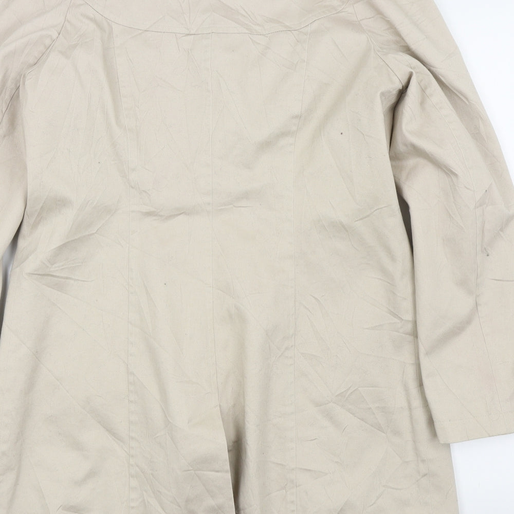 John Lewis Womens Beige   Anorak Jacket Size 14
